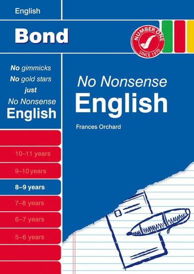 Bond No Nonsense English: 8-9 Years