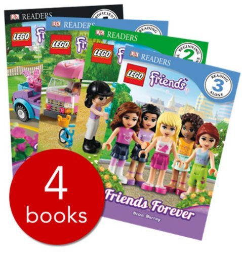 LEGO Friends Readers - 4 Books (RRP £19.96)