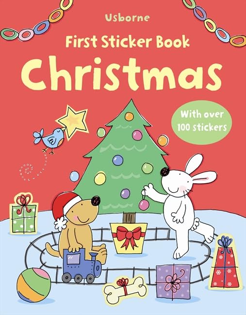 First Sticker Book Christmas