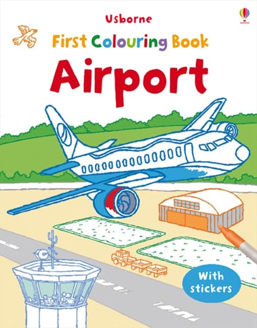 First Colouring Book Airport