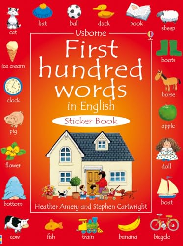 First Hundred Words in English Sticker Book