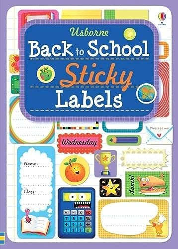 Back to School Sticky Labels