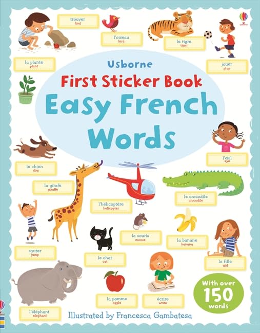 First Sticker Book Easy French Words