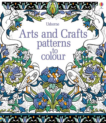 Arts and Crafts Patterns to Colour