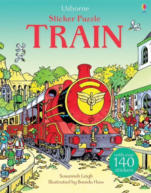 Sticker Puzzle Train