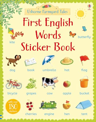 First English Words Sticker Book