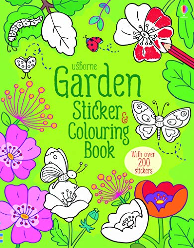Garden Sticker and Colouring Book