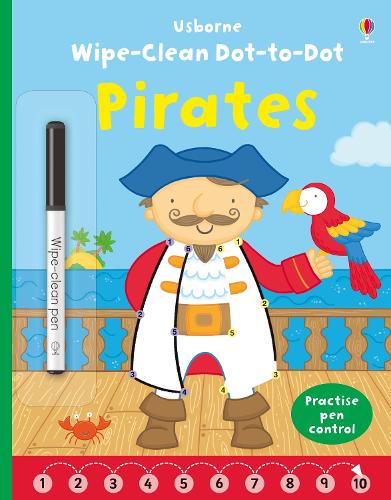 Wipe-clean Dot-to-dot Pirates
