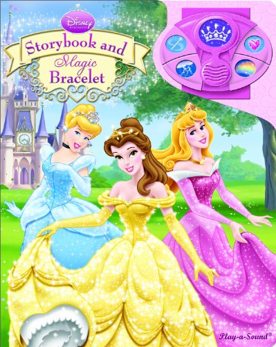 Disney Princess Storybook and Magic Bracelet