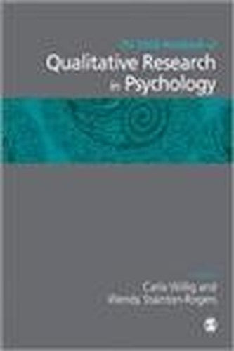 The SAGE Handbook of Qualitative Research in Psychology