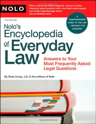 Nolo's Encyclopedia of Everyday Law