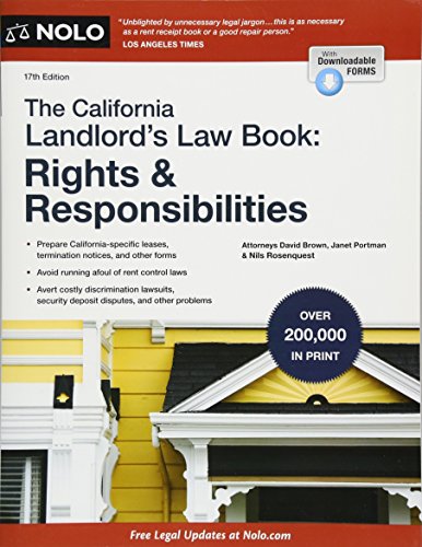 California Landlord's Law Book, The: Rights & Responsibilities