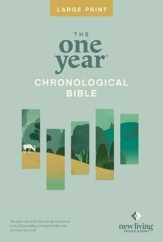 The NLT One Year Chronological Bible, Slimline Large Print
