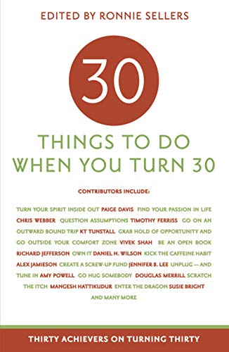 Thirty Things to Do When You Turn Thirty