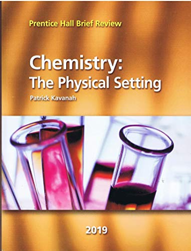 Prentice Hall Brief Review Science 2019 New York Chemistry Student Edition Grade 9/12