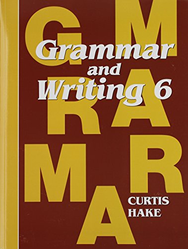 Saxon Grammar and Writing