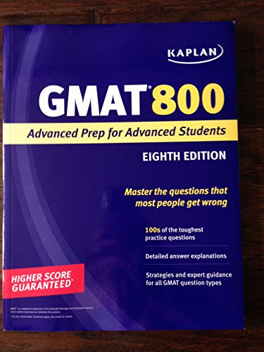 Kaplan GMAT 800
