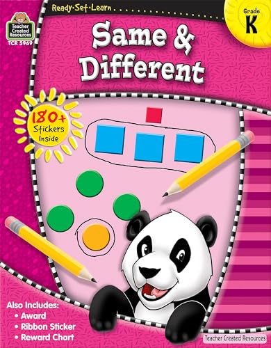 Ready-Set-Learn: Same & Different Grd K