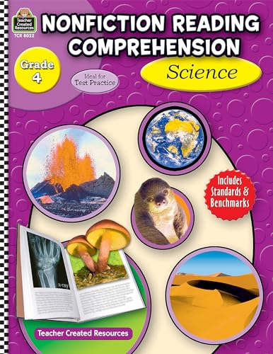 Nonfiction Reading Comprehension: Science, Grade 4