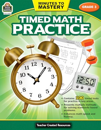 Minutes to Mastery-Timed Math Practice Grade 3