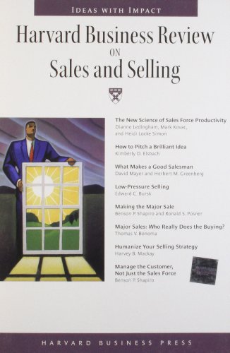 'Harvard Business Review' on Sales and Selling