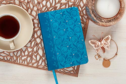 The Passion Translation New Testament with Psalms Proverbs and Song of Songs (2020 Edn) Compact Teal Faux Leather