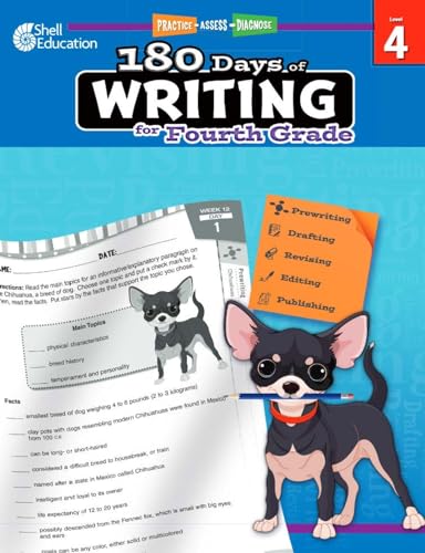 180 Days: Writing for Fourth Grade
