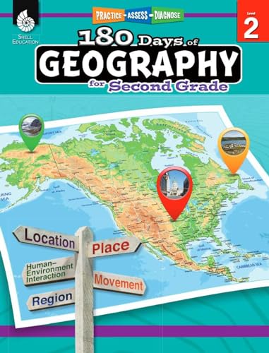 180 Days: Geography for Second Grade