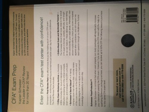 SchweserNotes CFA Level book Economics