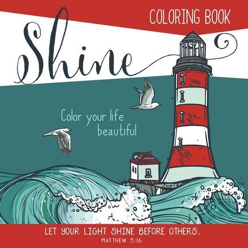 Adult Coloring Book Shine