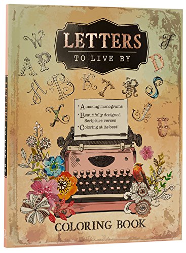 Coloring Book Letters to Live by