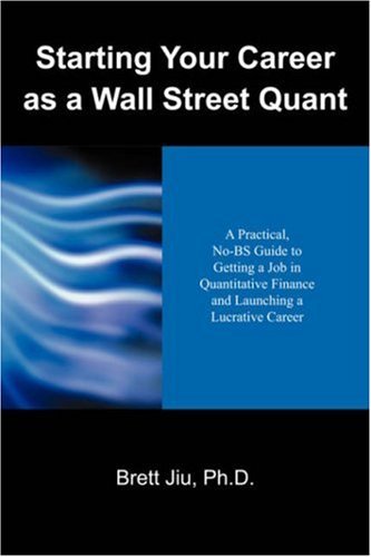 Starting Your Career as a Wall Street Quant