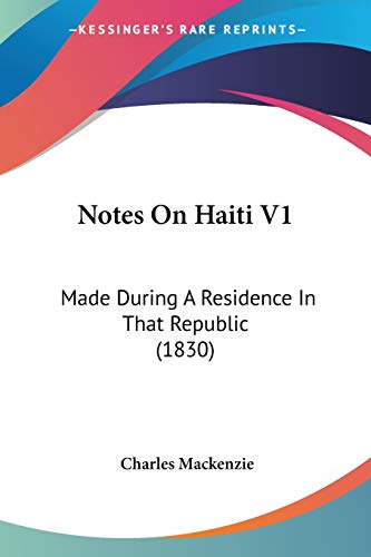 Notes On Haiti V1