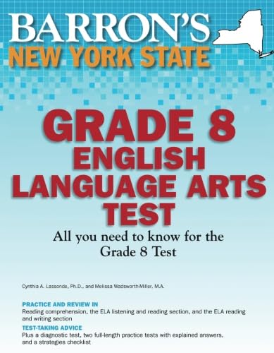 Barron's New York State Grade 8 English Language Arts Test