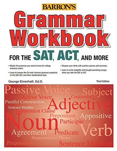Grammar Workbook for SAT, ACTand More