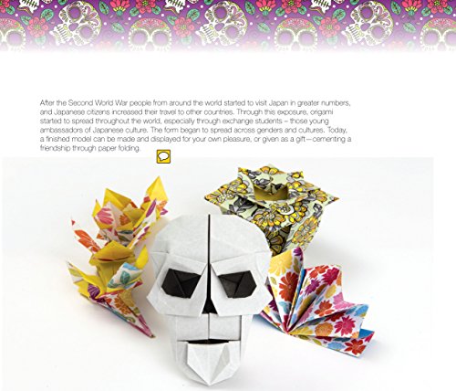 Day of the Dead Origami Paperback (Barrons)