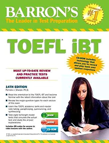Barron's TOEFL iBT with CD Rom