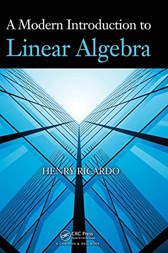 A Modern Introduction to Linear Algebra
