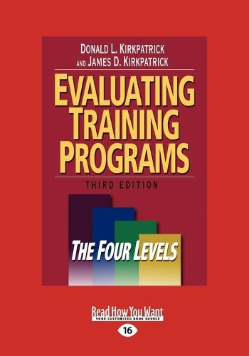 Evaluating Training Programs