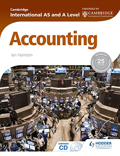 Cambridge International AS and A Level Accounting