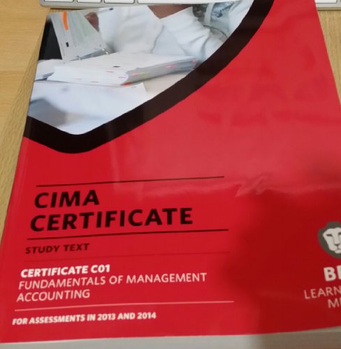 CIMA - Fundamentals of Management Accounting