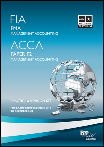 FIA - Foundations in Management Accounting FMA