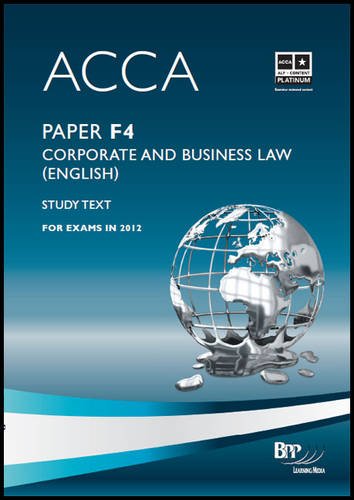 ACCA - F4 Corporate and Business Law (English)