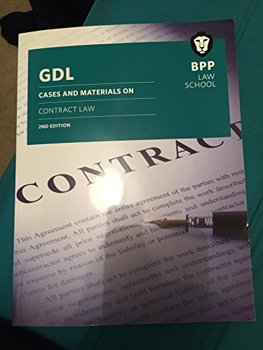 GDL Cases and Materials on Contract Law