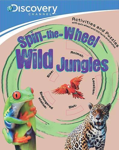 Discovery Channel Spin-the-Wheel Wild Jungles Acitivities and Puzzles