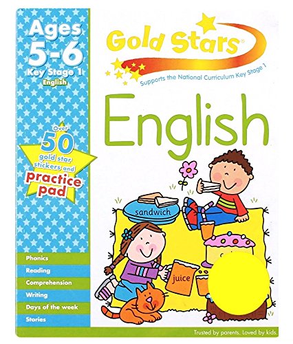 Gold Stars KS1 English Workbook Age 5-7