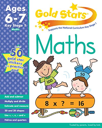 Gold Stars KS1 Maths Workbook Age 6-8