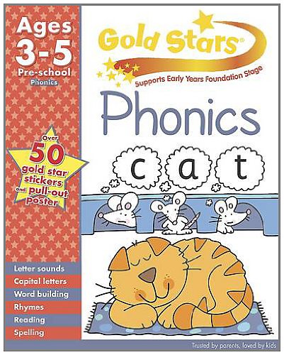 Gold Stars Phonics Preschool Workbook