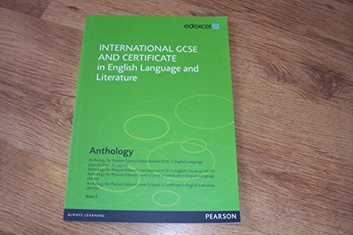 Edexcel Anthology for International GCSE and Certificate Qualifications in English Language and Literature UG026701