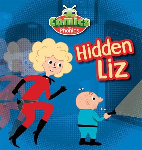 T298A Comics for Phonics Hidden Liz Red B Set 8
